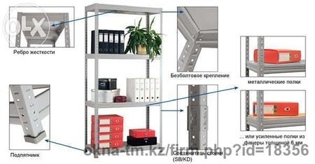 Стеллажи металлические,складские