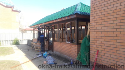 Коттедж &mdash; AlumConstruction