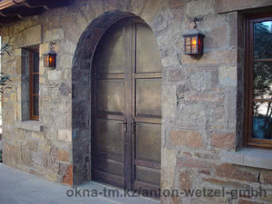 Двери дерево-бронза &mdash; Anton Wetzel GmbH