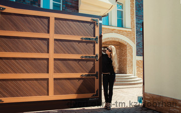 Сдвижные ворота Premium компании Дорхан &mdash; ДорХан 21 век Нур-Султан (Астана)