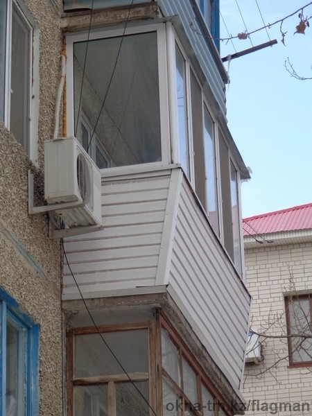 Балкон в типовой панельный дом