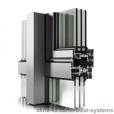 City Рамное остекление Внешний пилон