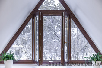 Треугольное окно — Окна Пластик Треугольное окно — Окна Пластик