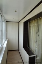 Внутренняя отделка балкона &mdash; 