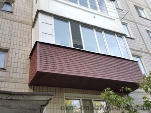 Отделка балконов сайдингом &mdash; 