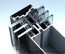 Алюминиевые витражи