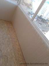 Переостекление балкона, обшивка с утеплением по ул. Майлина, 29 &mdash; Компания Валенсия