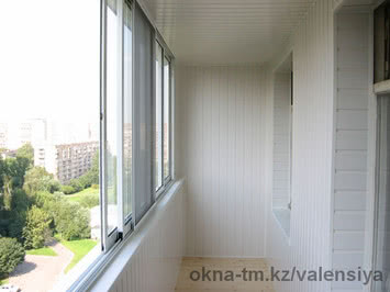 Пластиковая отделка балкона и лоджии