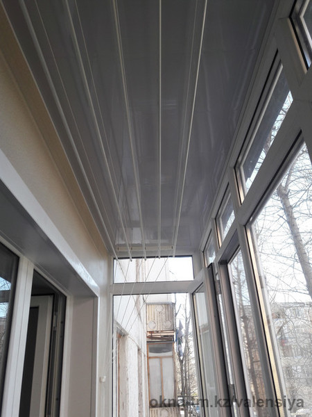 Остекление балкона по ул. Перова, 5