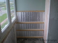 Обшивка лоджий и балконов