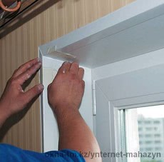 Установка пластиковых откосов