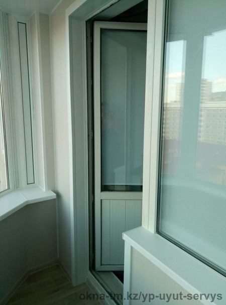 Обшивка балкона