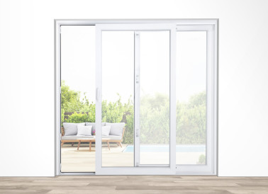 Фурнитура Winkhaus duoPort AS Раздвижные двери на террасу с двумя створками