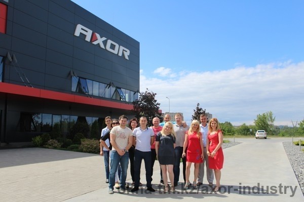В Axor Academy состоялся тренинг для сотрудников компании-партнера