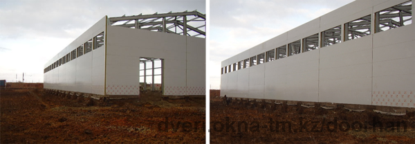 Продолжается строительство нового ПСК Doorhan в Астане
