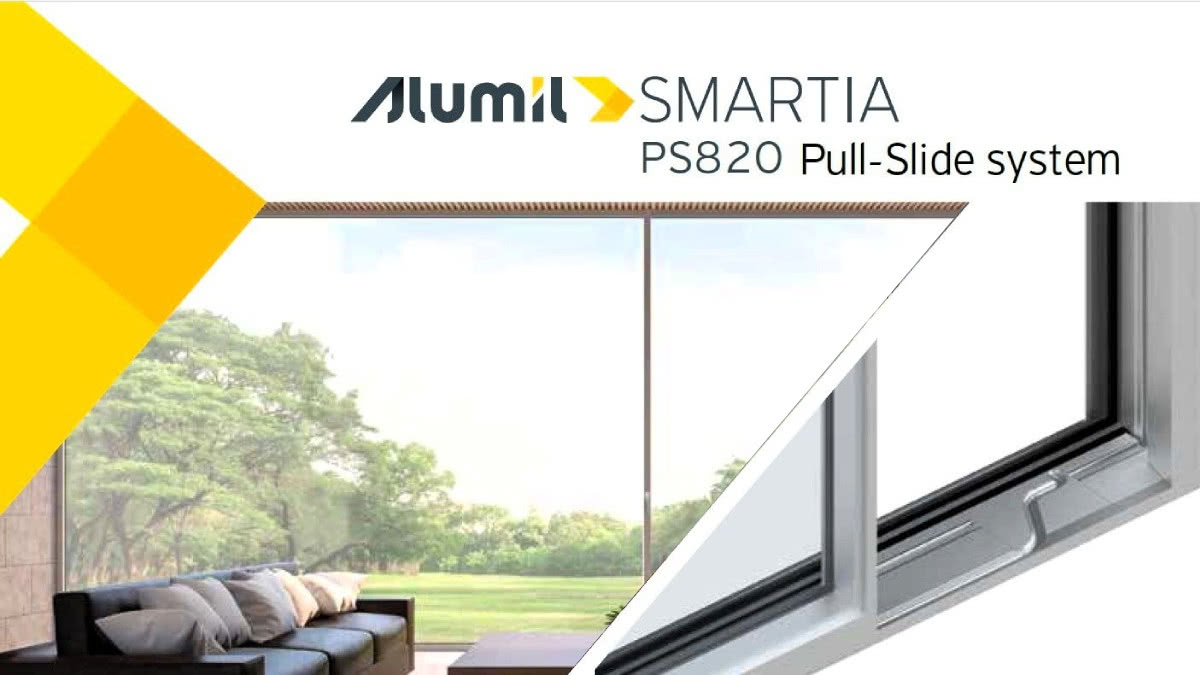 Новый продукт от ALUMIL: раздвижная система PS820 Pull&Slide