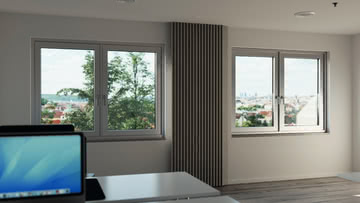 Schüco разработал систему для модернизации устаревших окон без демонтажа рамы