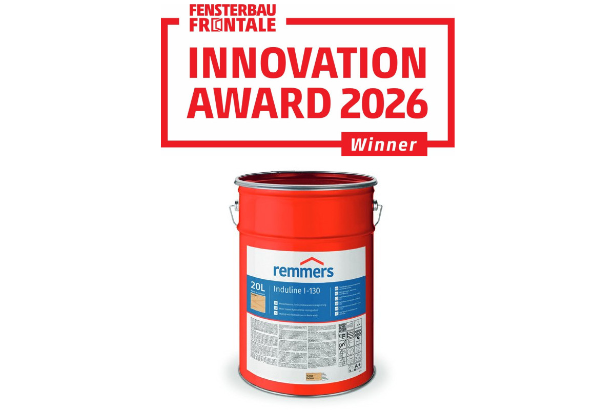 Пропитка для деревянных окон без биоцидов получила отличие FENSTERBAU FRONTALE