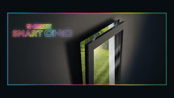 Giesse представила скрытый электропривод Smart C.H.I.C. для алюминиевых поворотно-откидных окон