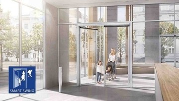 Geze разработала универсальный привод для распашных дверей