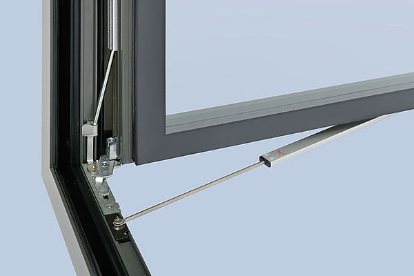 Скрытое решение от Roto для алюминиевых окон и балконных дверей