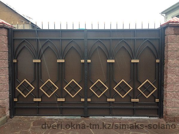 Новая модель уличных ворот