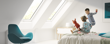 Новые мансардные окна VELUX с белым покрытием