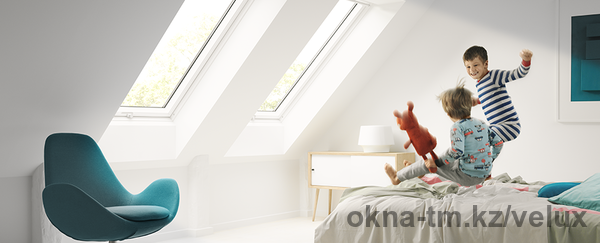 Новые мансардные окна VELUX с белым покрытием