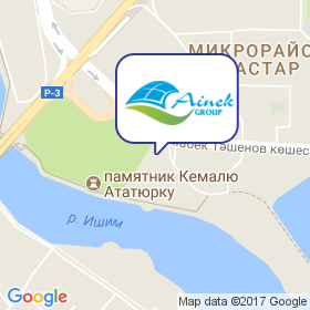 Айнек Груп на карте Айнек Груп на карте