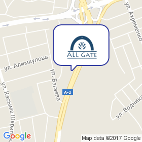 ALL GATE.KZ на карте ALL GATE.KZ на карте