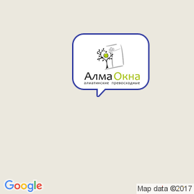Алма Окна на карте