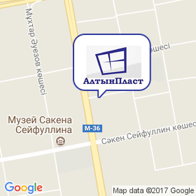 АлтынПласт на карте АлтынПласт на карте