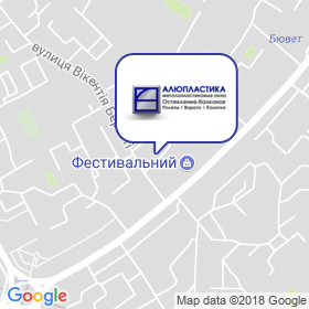 АлюПластика на карте