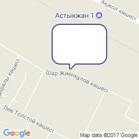 Профиль Астана Куадро на карте Профиль Астана Куадро на карте