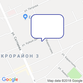 Авангард Астана 2010 на карте Авангард Астана 2010 на карте