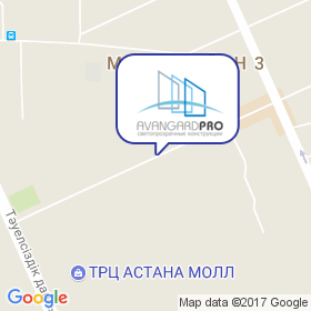 Авангард PRO на карте