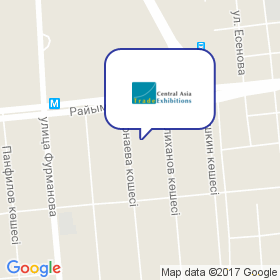 Central Asia Trade Exhibitions на карте
