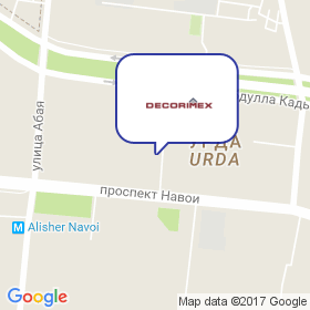 DECORIMEX на карте DECORIMEX на карте