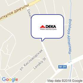 DEKA на карте