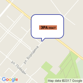 ЭРАпласт (Лукьянов ПМ) на карте ЭРАпласт (Лукьянов ПМ) на карте