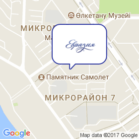 Евразия на карте