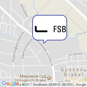 FSB на карте FSB на карте