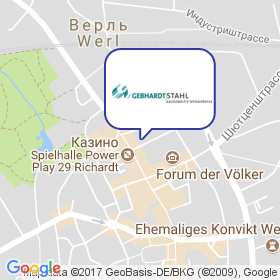 Gebhardt-Stahl GMBH на карте Gebhardt-Stahl GMBH на карте