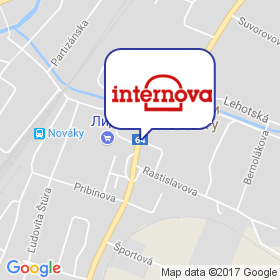 Internova на карте Internova на карте