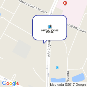 Иртышские окна на карте