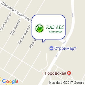 Компания КазЛес на карте