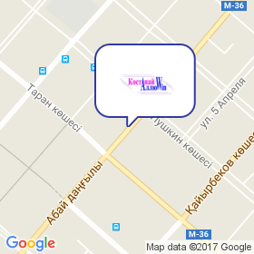 Костанай АллюWIN на карте Костанай АллюWIN на карте