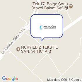 Kurtoglu Aluminium A.S. на карте Kurtoglu Aluminium A.S. на карте