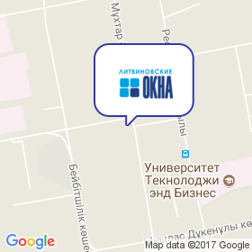 Литвиновские окна на карте Литвиновские окна на карте