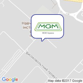 MGM-Украина на карте